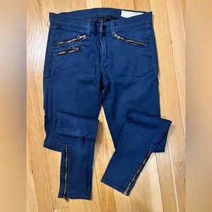 Rag & Bone skinny jeans with zippers size 27